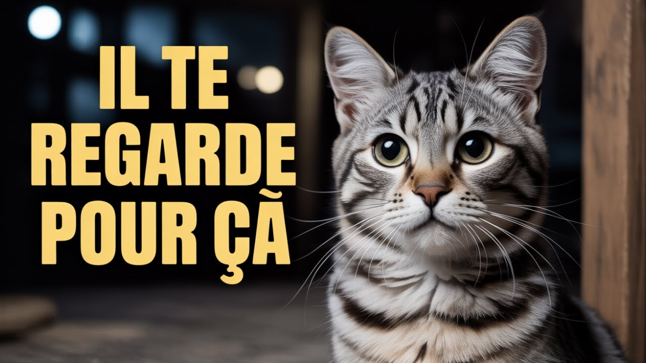 Pourquoi ton chat te fixe sans cligner des yeux (ce n’est PAS un hasard)