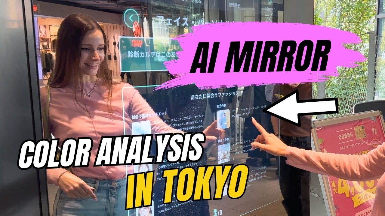 I Let Tokyo&rsquo;s AI Mirror Pick My Colors &mdash; The Results Were Wild