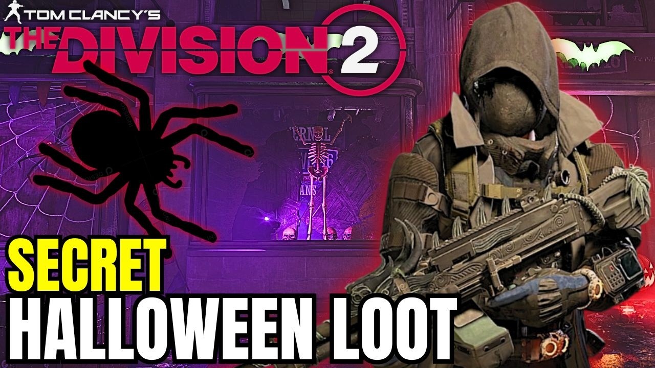 Hidden Rewards in The Division 2 🎃  SECRET HALLOWEEN LOOT Discovered!
