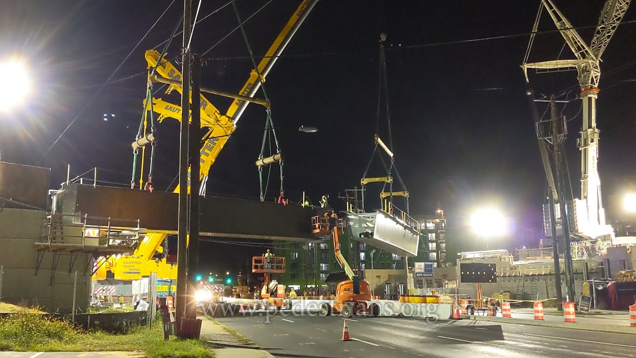 Purple Line Bridge (Time Lapse)