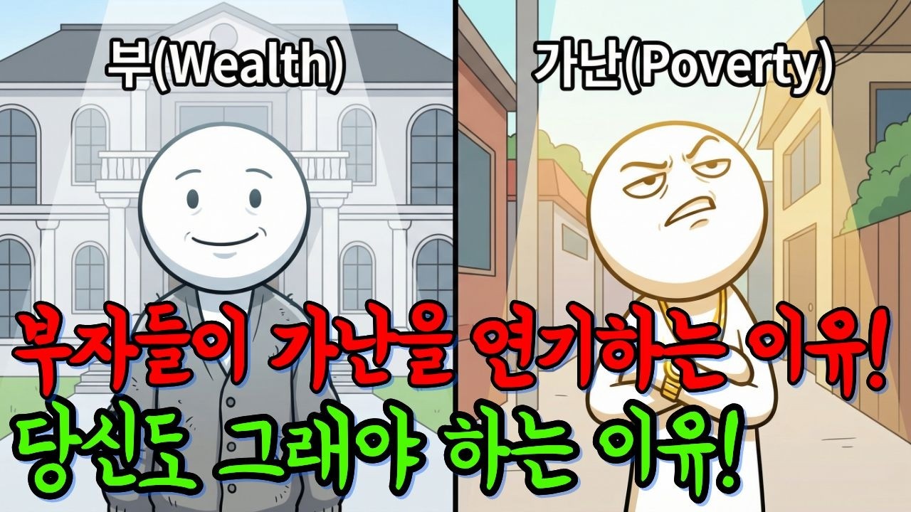 부자들이 가난한 척을 하는 진짜 이유, 당신도 그래야 하는 이유