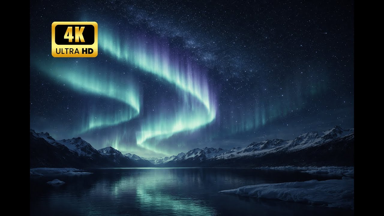 Timeless Frames | Aurora Borealis | Ethereal Lights & Subtle Cosmic Harmonies | 1 Hour