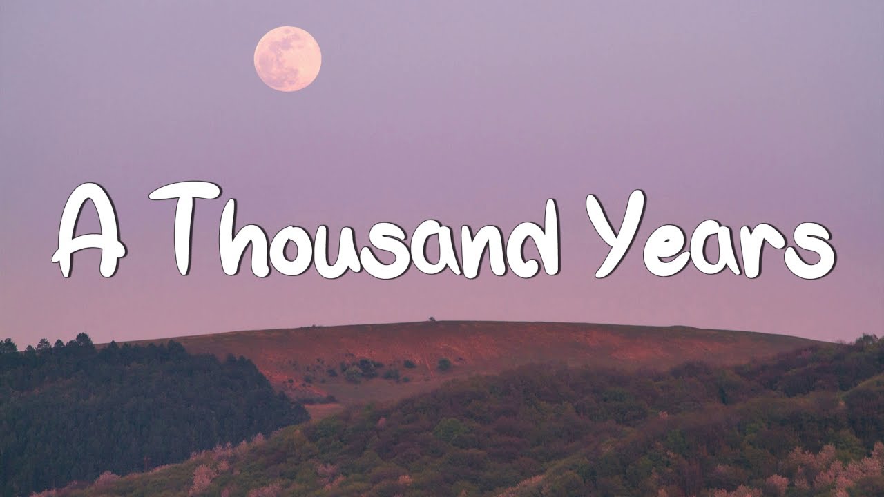 A Thousand Years - Christina Perri  (Lyrics) | Adele, Coldplay (Mix Lyrics)