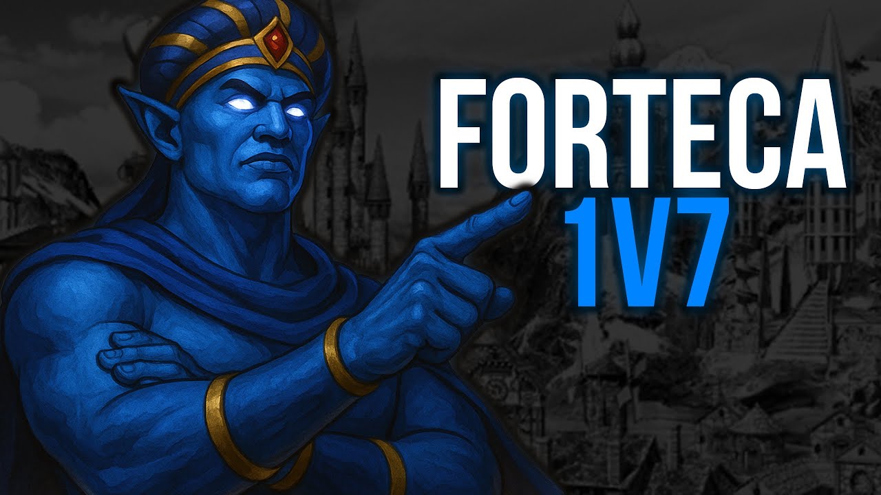 Heroes 3: Potęga Piorun&oacute;w! 1v7 Fortecą (200%)