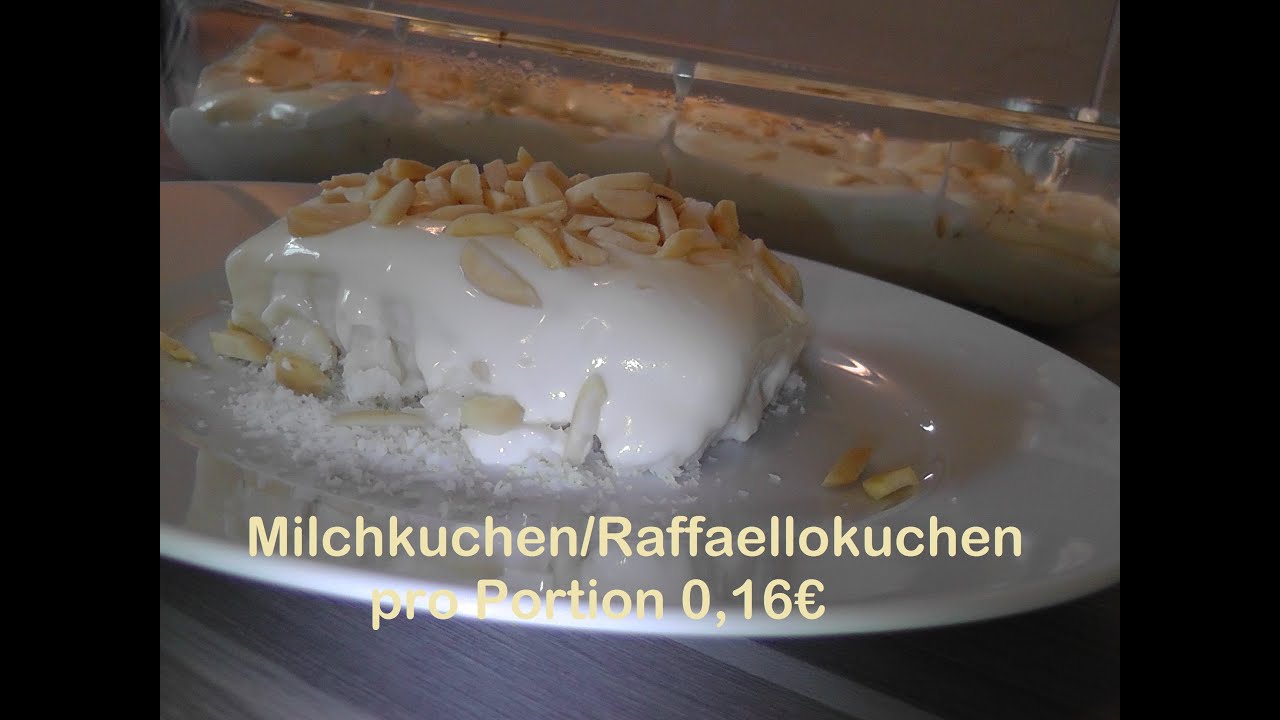 Milchkuchen/ Raffaelo Kuchen