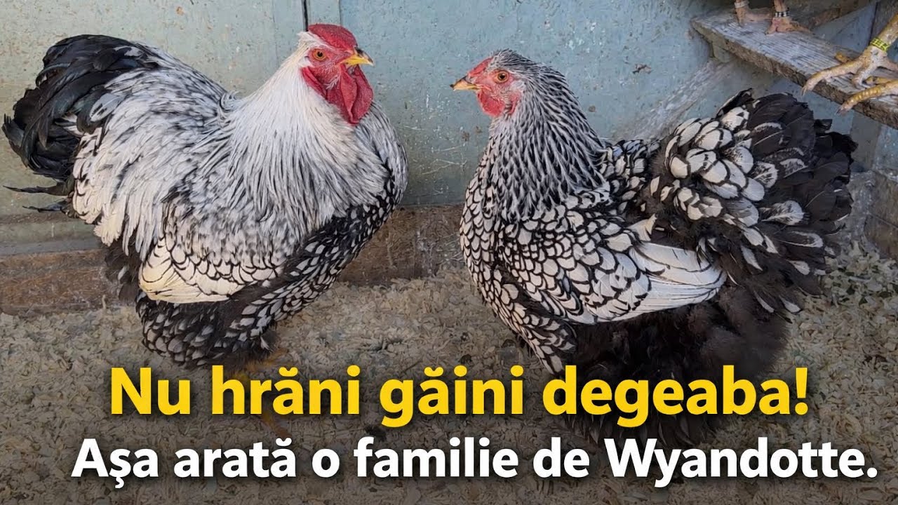 Familia mea de Wyandotte lucrată in ani – rezultatele selecției reale