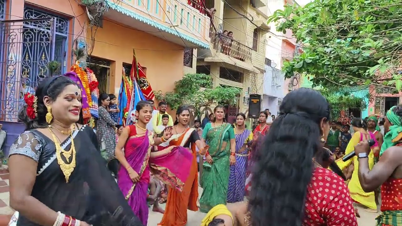 Danda nacha dhega.......😆👌🏻💥 (Lochapoda punja berhampur 2025 ) #dandanacha #vire #comedy #jaymaakali