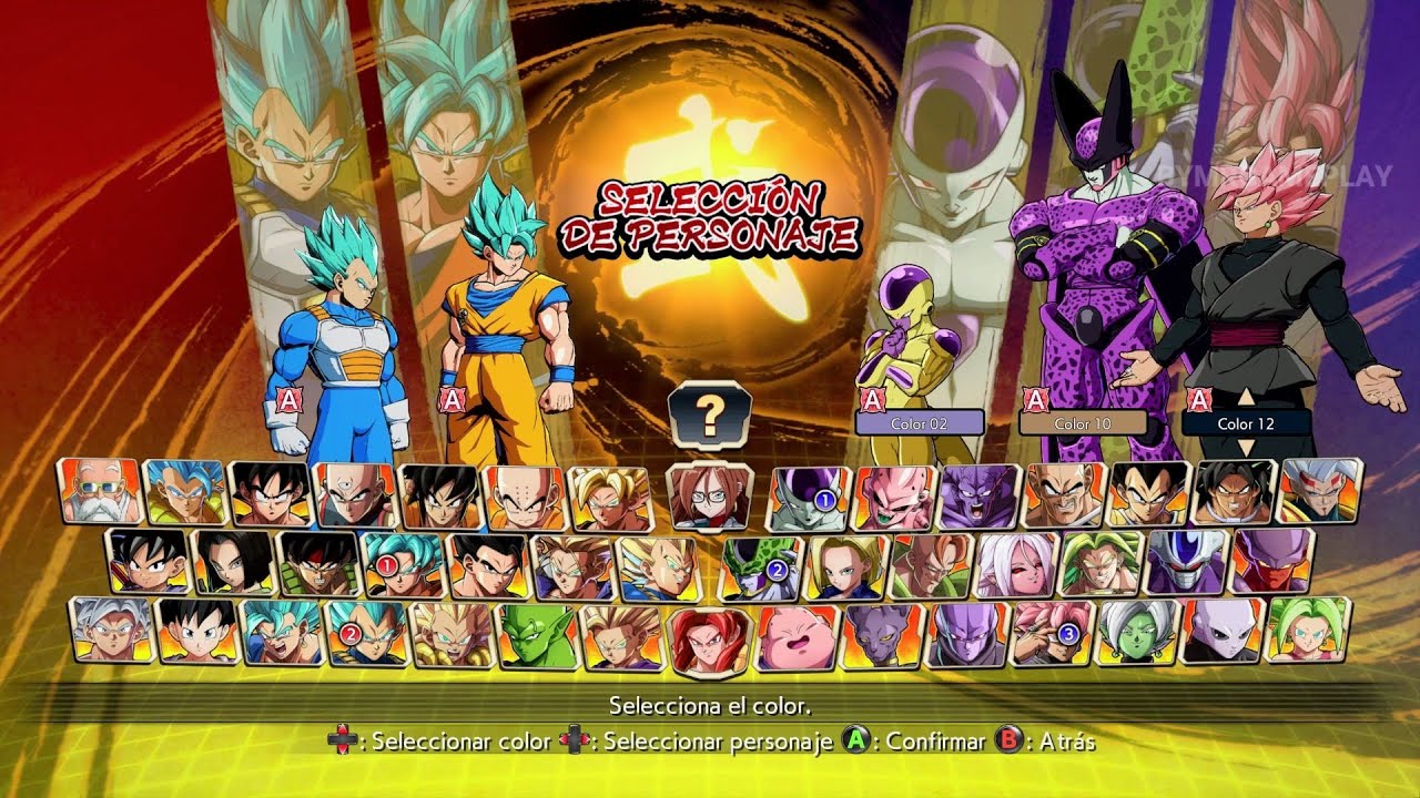 Dragon Ball FighterZ Goku y Vegeta vs Villanos