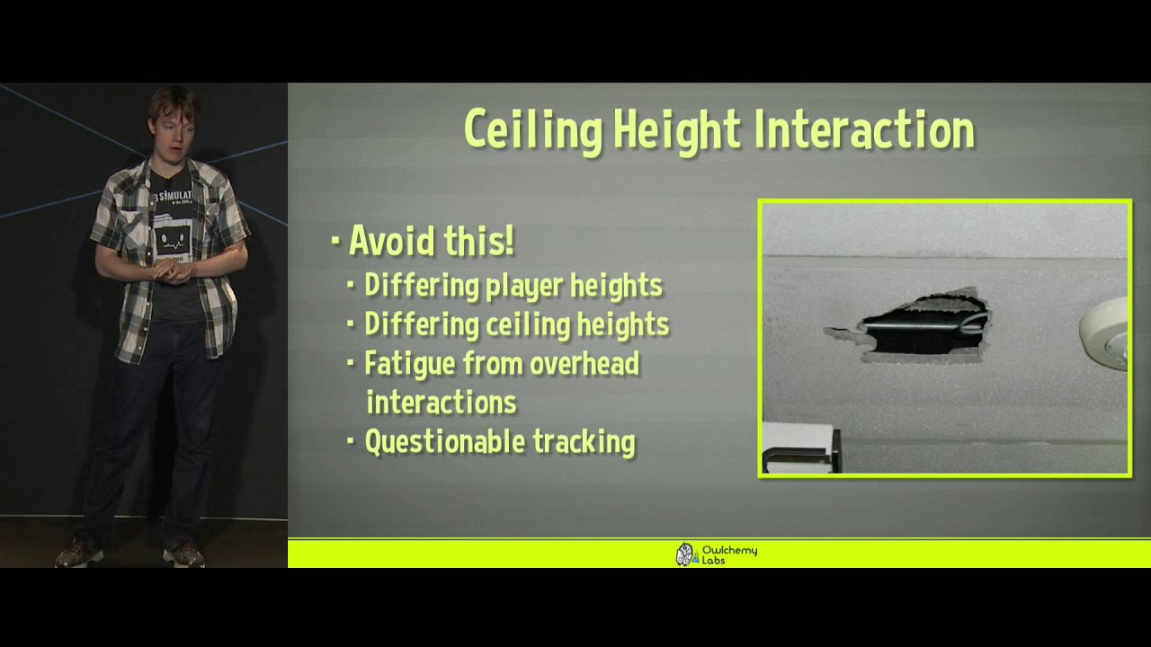 Oculus Connect 2: Being There: Designing Standing VR Experiences with Tracked Controllers