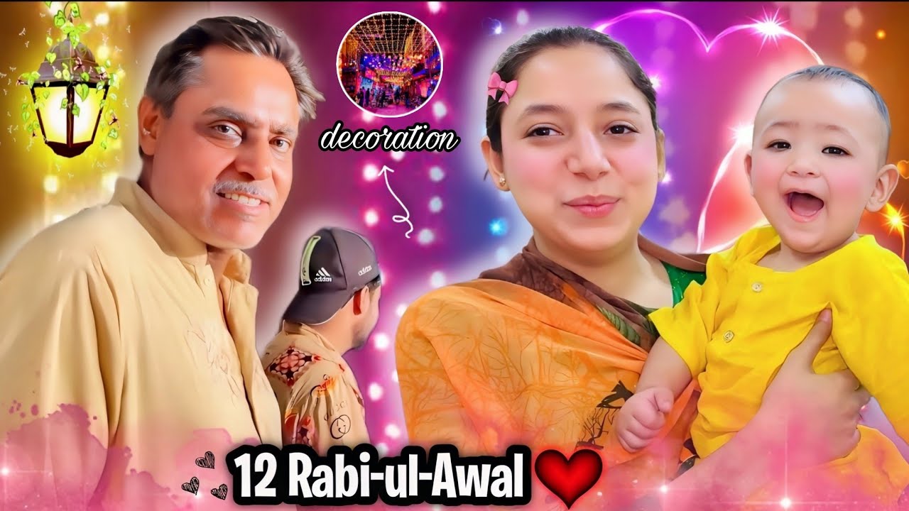 Eid Milad-un-Nabi Mubarak💚 || 12 Rabi-ul -Awal Vlog || Amber Tallat 