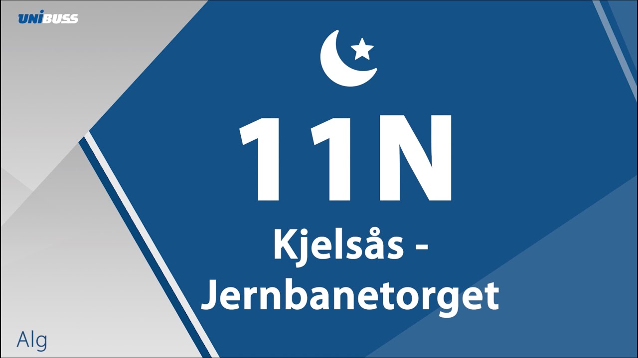 11N Kjelsås - Jernbanetorget
