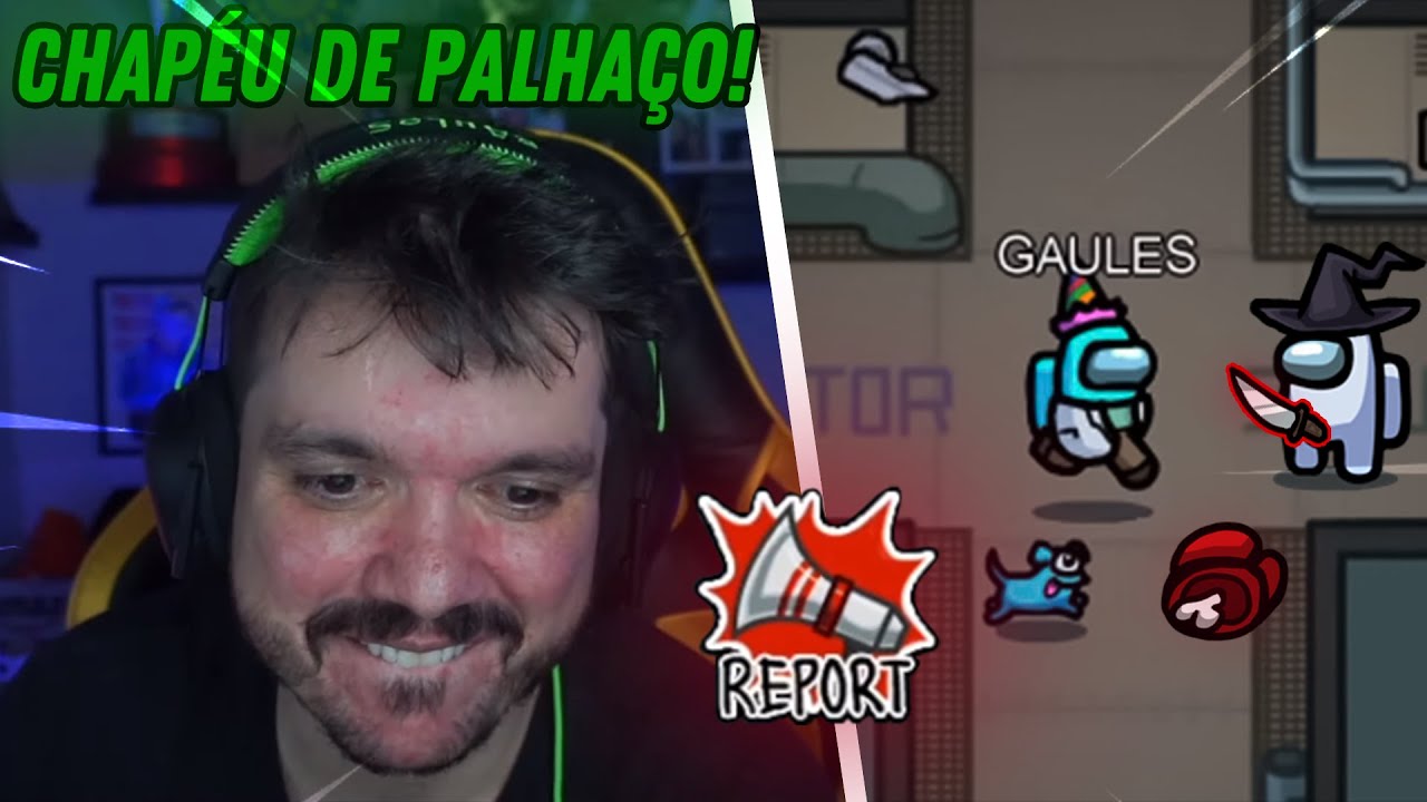 QUANDO GAULES DECIDE POR CHAPEU DE PALHAÇO NA TRIPULAÇÃO!!