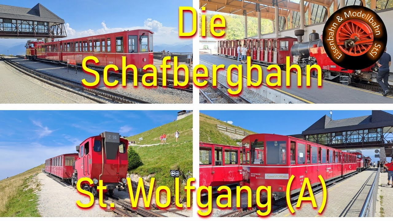 Die Schafbergbahn am Wolfgangsee &Ouml;sterreich