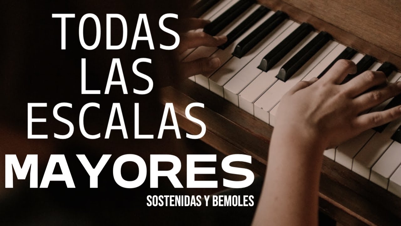 Todas Las Escalas Mayores - Piano Tutorial