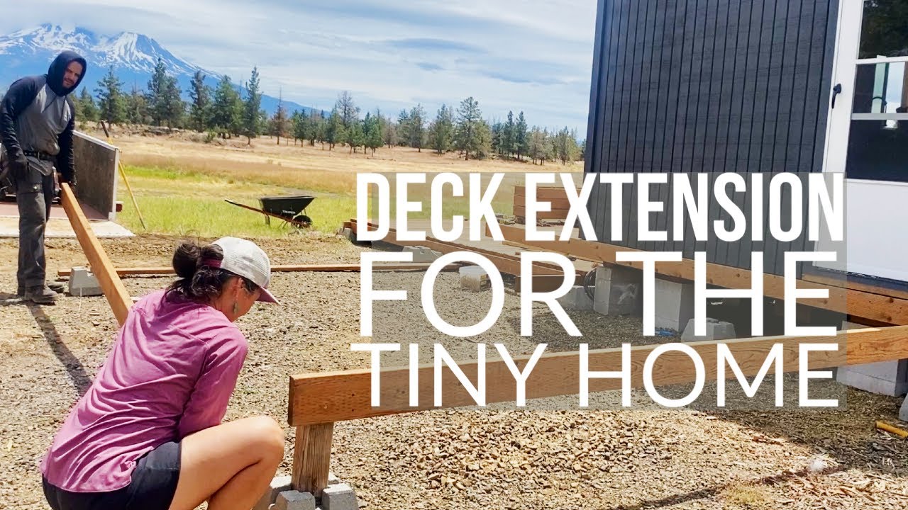 Ep20 2024 | Building the next portion of the wrap around deck!