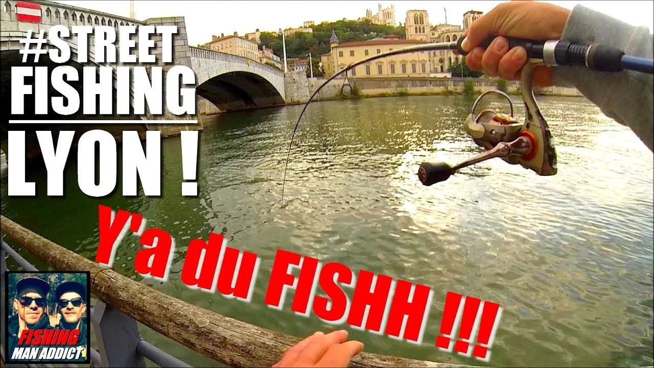 #Street-Fishing à LYON ! Quais de Saône.. Y'A DU FISHH !!