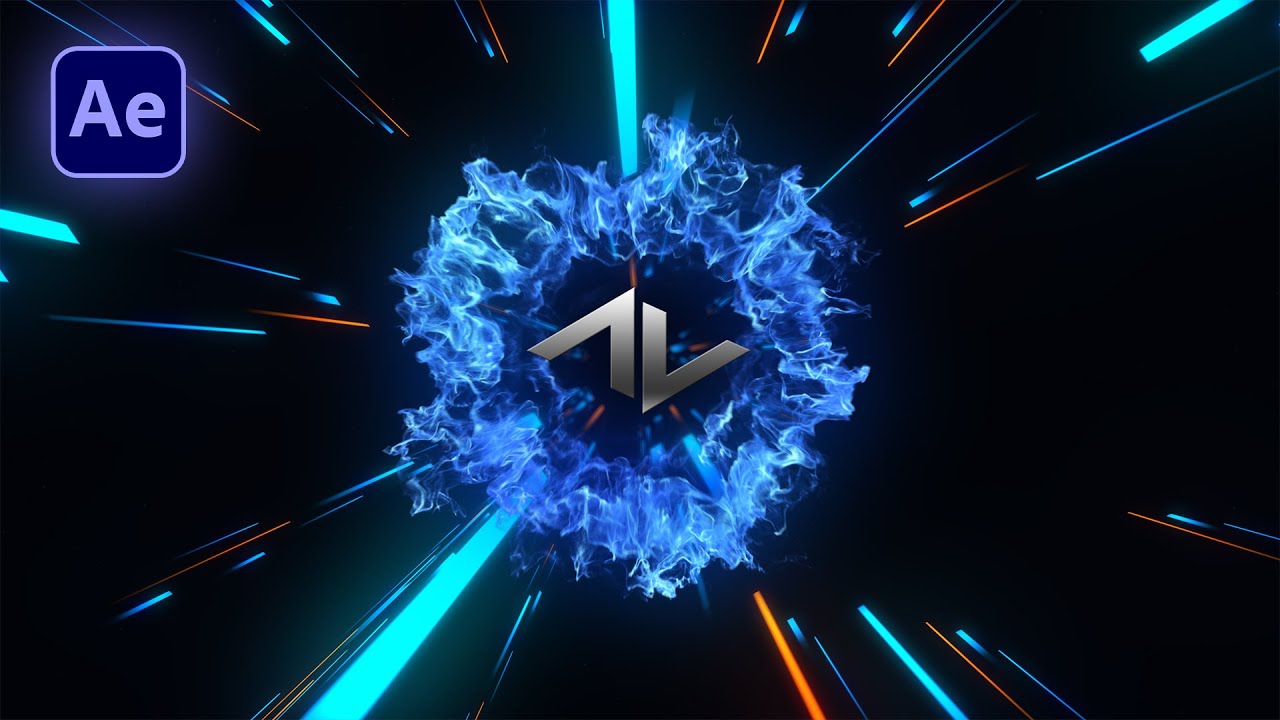 Energy Shockwave Logo Animation in After Effects | After Effects Tutorial | No Plugins