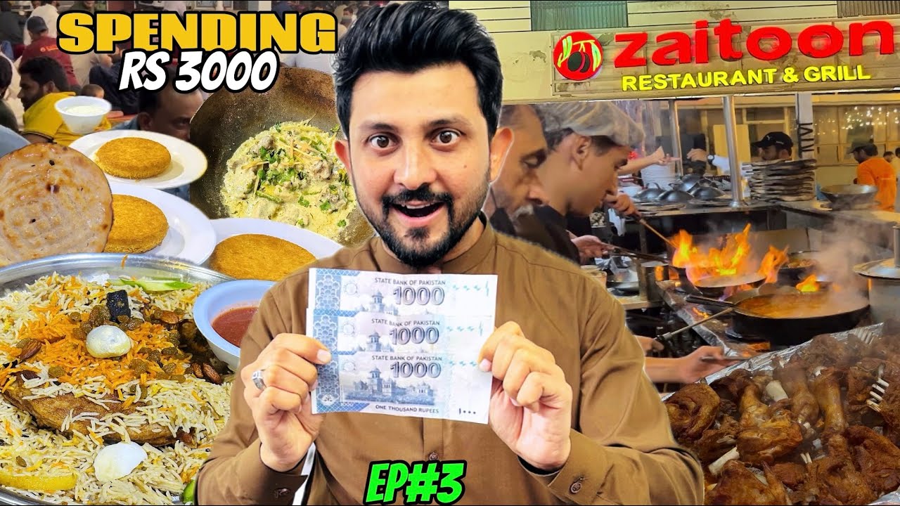 Spending 3000 at Best Restaurant Zaitoon || 3000 Mein Kya Kya Mila?? Let see 🤩😎