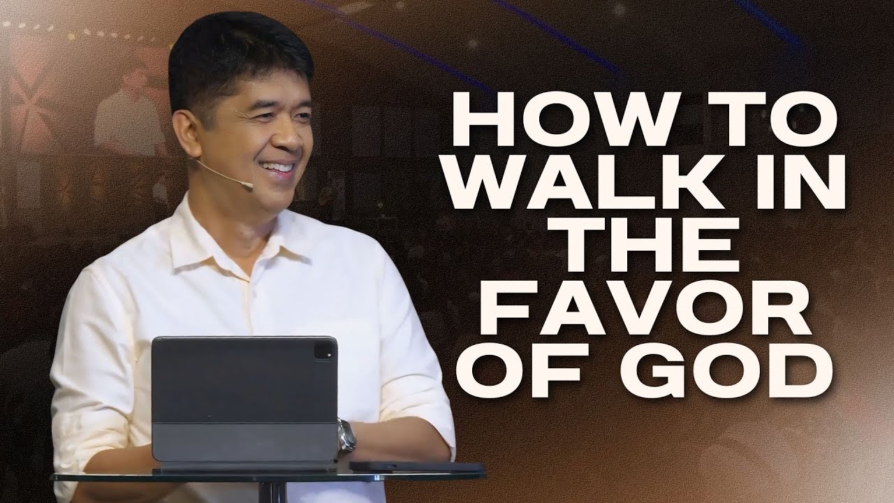 HOW TO WALK IN THE FAVOR OF GOD | Rev. Ito Inandan | JA1 Rosario