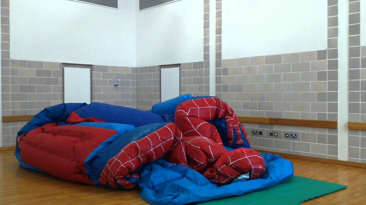 Bounce_A_Roos County Down totally amazing and unique Spiderman bouncy castle