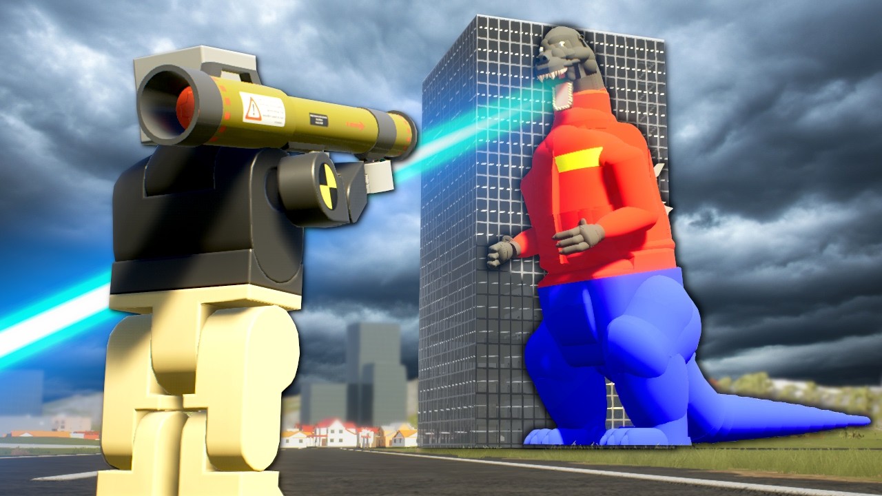 БОБЗИЛЛА АТАКУЕТ ГОРОД ЛЕГО! (Brick Rigs)