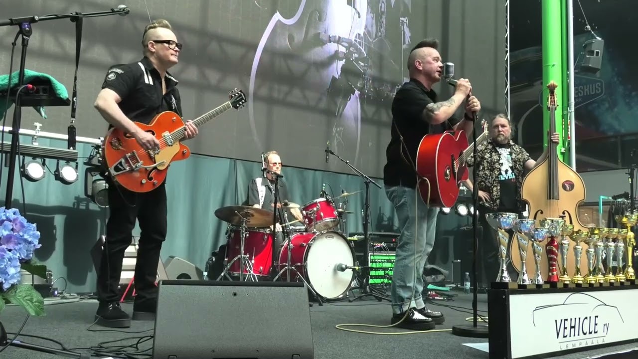 Marksmen Rockabilly Bändi - Ideapark Lempäälä 14. 6. 2025