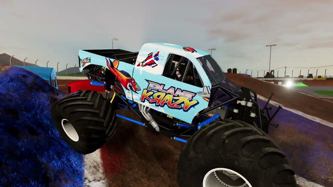 Monster Truck Back to School Bash at Charlotte Motor Speedway BeamNG