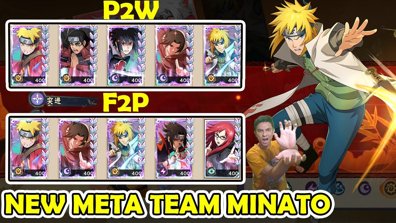 META TERBARU DI ERA MINATO NAMIKAZE !! FORMASI UNTUK F2P DAN P2W - NARUTO SHADOW HAND SEAL