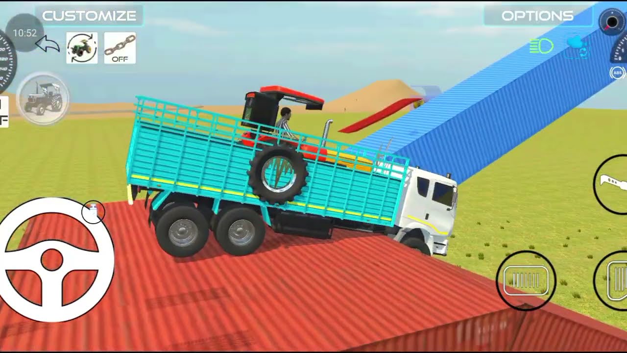 Aaj main modify tractor Kota truck mein dalne Wale Hain 🚜 simulator 3D MAJDUR GAMER ..