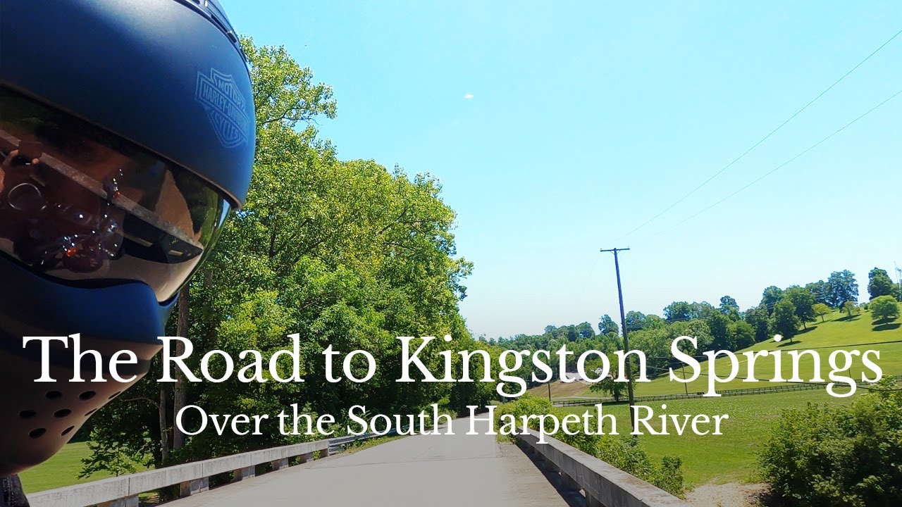 Kingston Springs, Tennessee, on a hot July day.