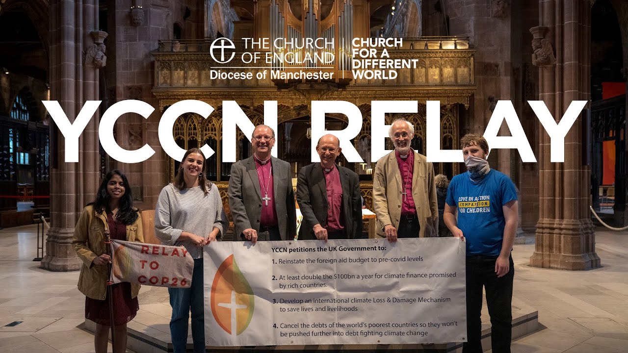 COP26 Relay comes to Manchester // YCCN