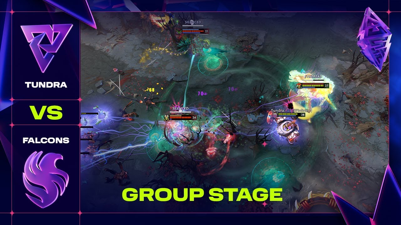 FALCONS vs TUNDRA - Official Highlights - BLAST Slam IV Dota 2