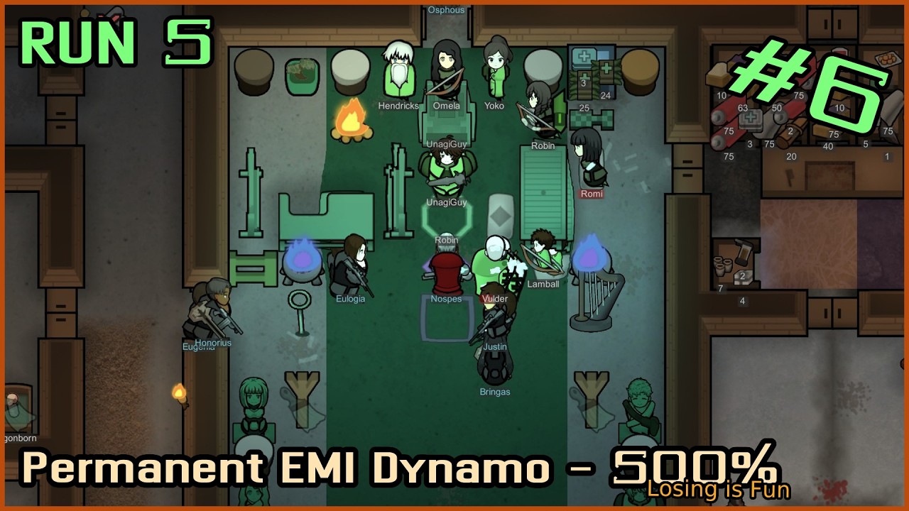 [Rimworld] Permanent EMI Dynamo - RUN 5, #6 - 500% Losing is Fun