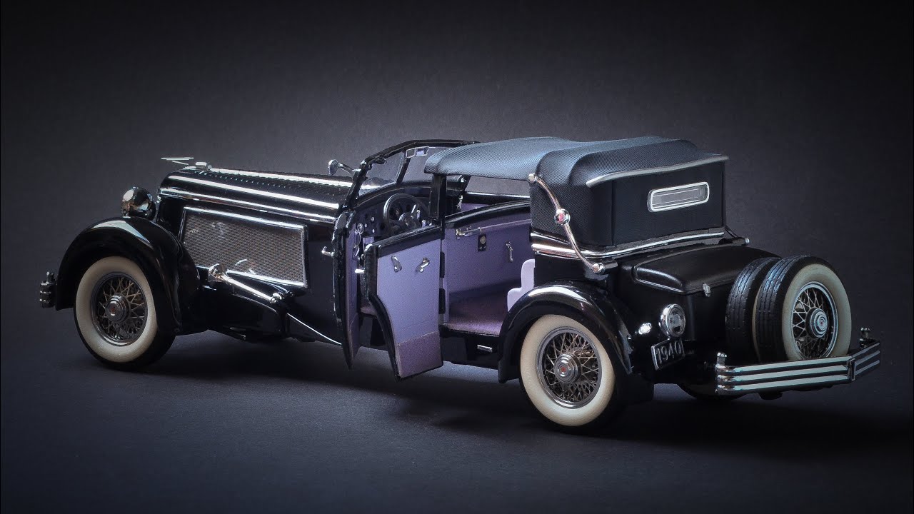 1940 Deusenberg Model SJ 'Bauer' - Franklin Mint 1:24