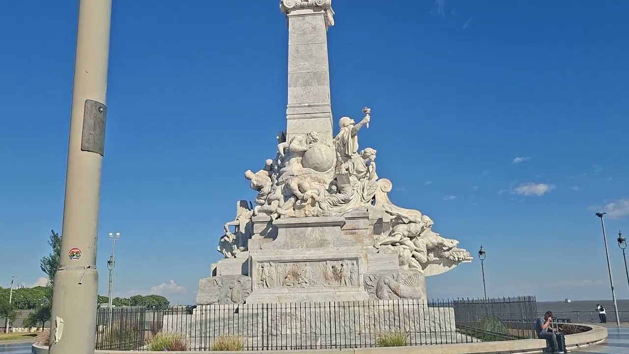 Buenos Aires enero 2026. Monumento a Cristóbal Colón frente a Aeroparque