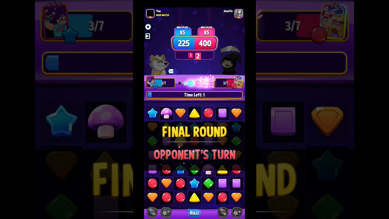 Match Masters - Multiplier Mushrooms - El Magneto Beats El Magneto SE - New Update Gameplay