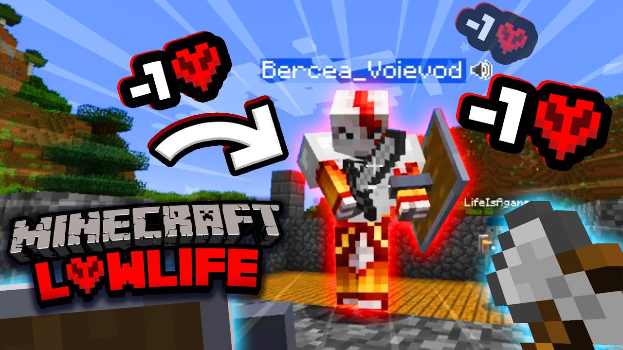 Minecraft Low Life cu Youtuberii | I-AM FURAT VIATA LUI BERCEA