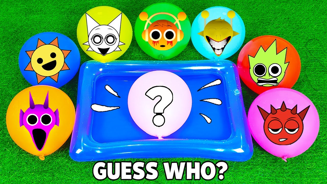 Sprunki Surprise Balloons! 🎈 Let’s Pop Them All and See Who Appears! 💖🌟