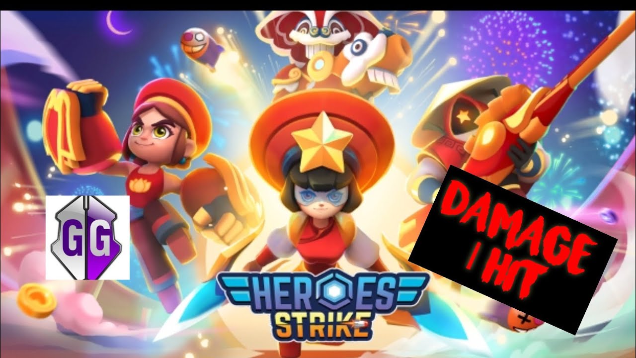 Heroes strike offline Cheat Damage 1 HIT
