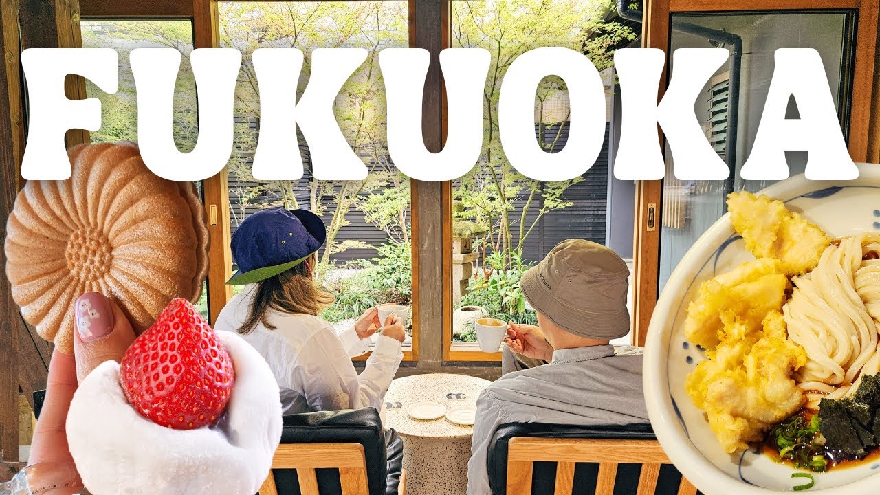 Fukuoka Japan Vlog 🇯🇵 Cafe Hopping, Ohori Park, Spring in Japan, Things to Do in Fukuoka 2024