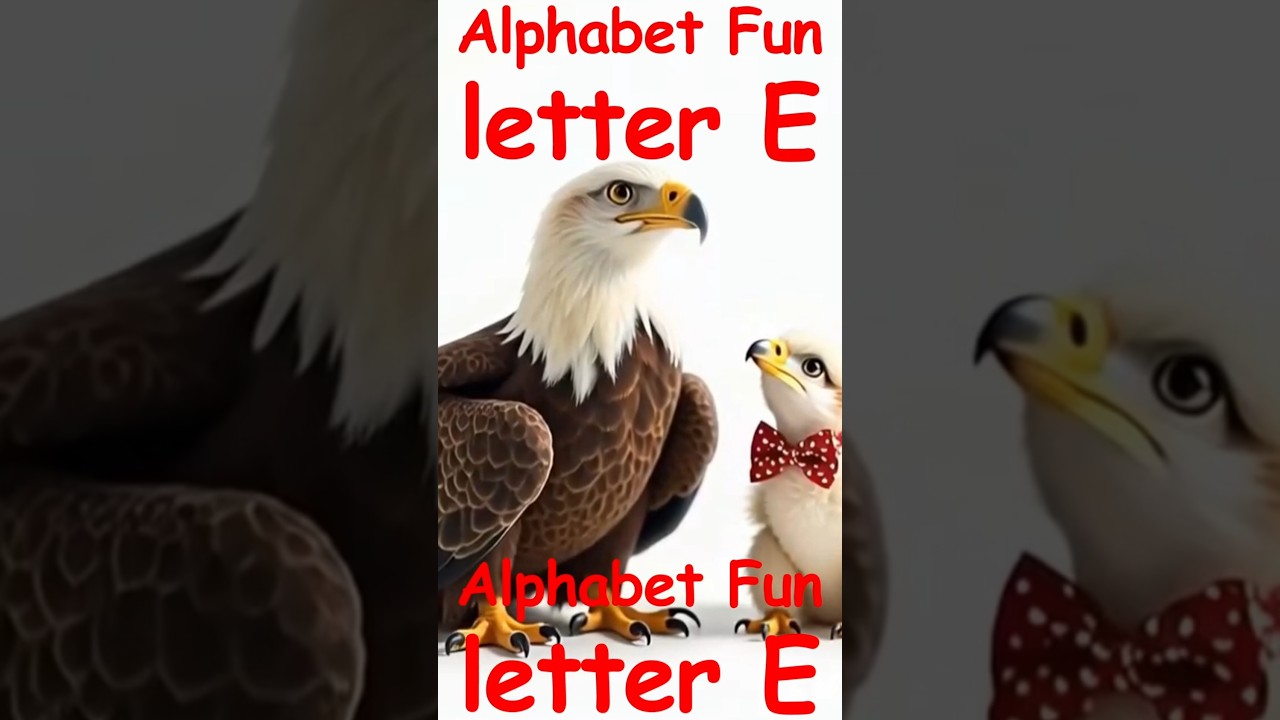 letter E #toddlerabc #abclearning #preschoollearningvideos