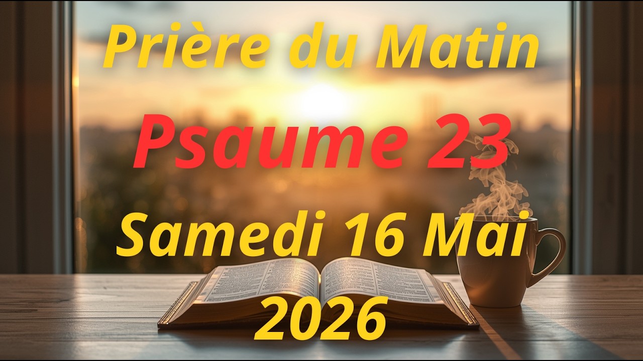 🙏 PRIÈRE DU MATIN -  Mercredi 18 Février 2026 | Psaume 23