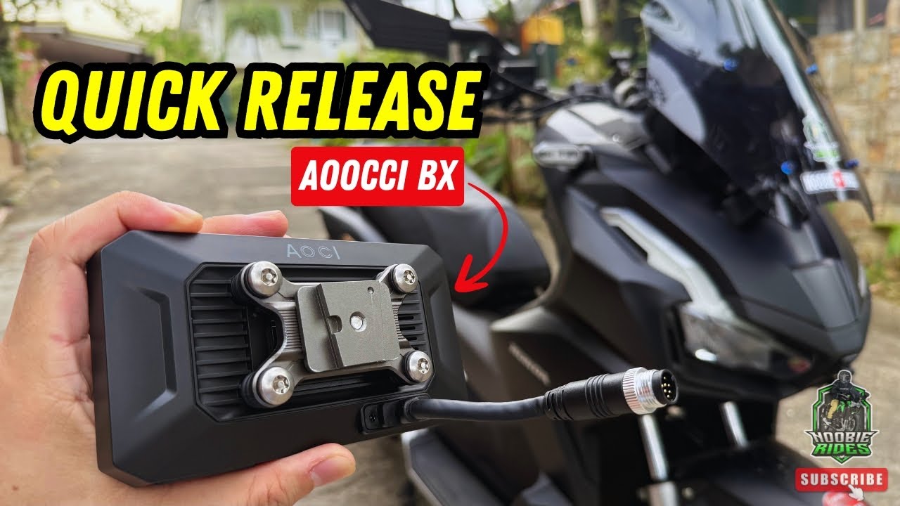 DETACHABLE Motorcycle Dash Cam | First Aoocci BX in the Philippines | Honda ADV 160