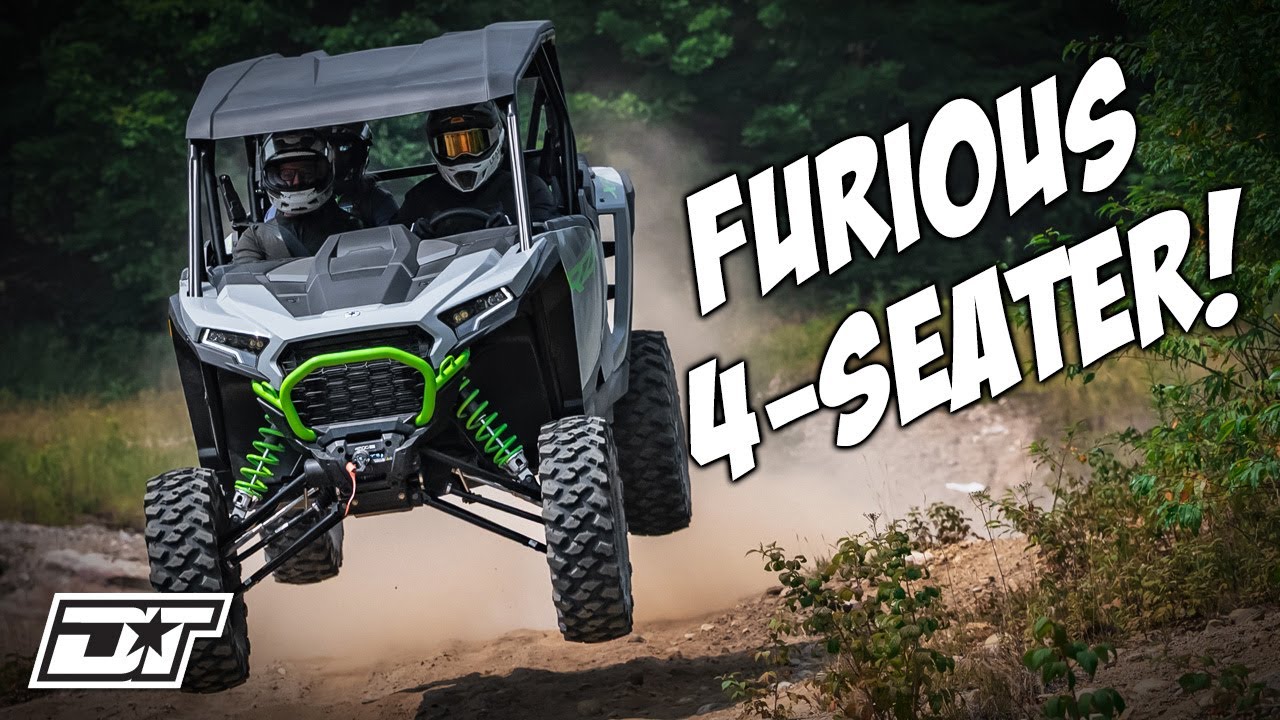 4-местная захватывающая поездка! 2025 Polaris RZR XP 4 1000 Ultimate Test Ride