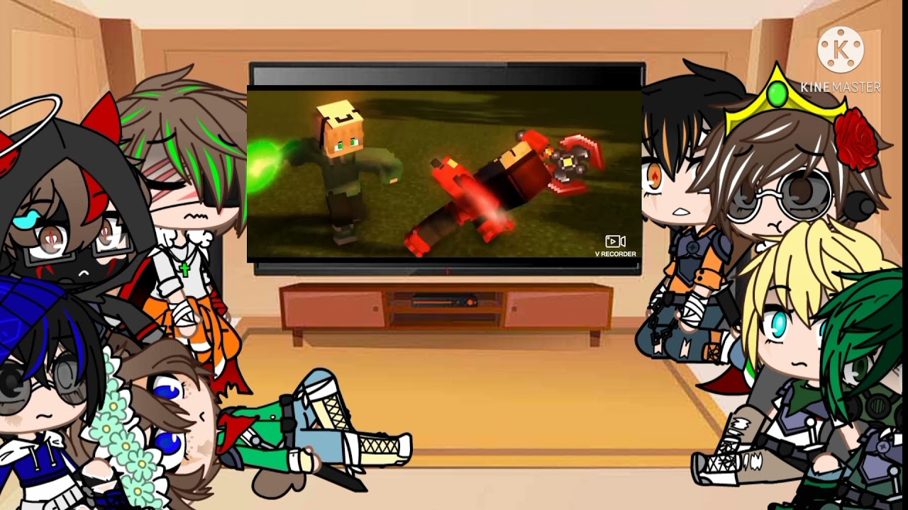 ~mcyt react to dream vs nightmare~part 1~no thumbnail~my AU~