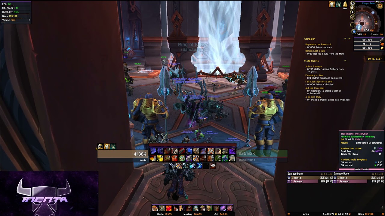 The Great Vault Week 15 - Warrior, Shadowlands Obrios