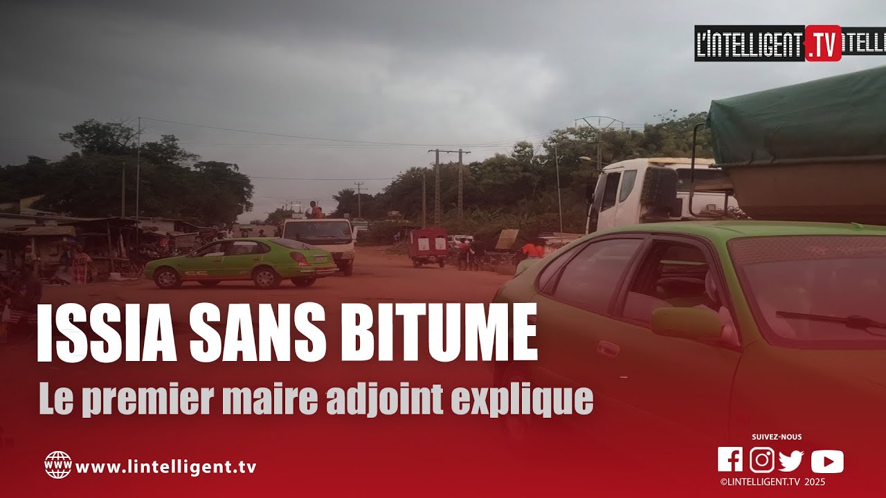 ISSIA SANS BITUME :  LE PREMIER MAIRE ADJOINT EXPLIQUE.