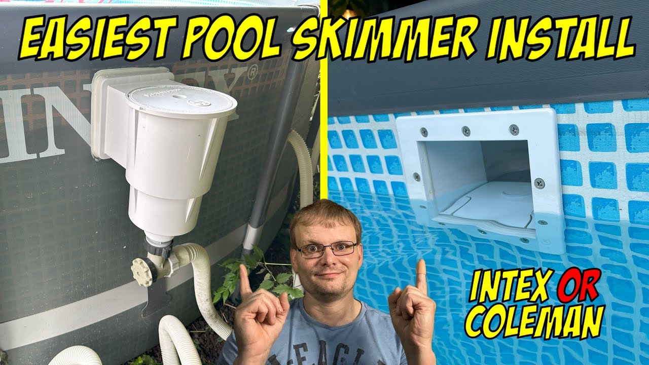 Installing a Hayward Pool Skimmer on Intex Above Ground Pool