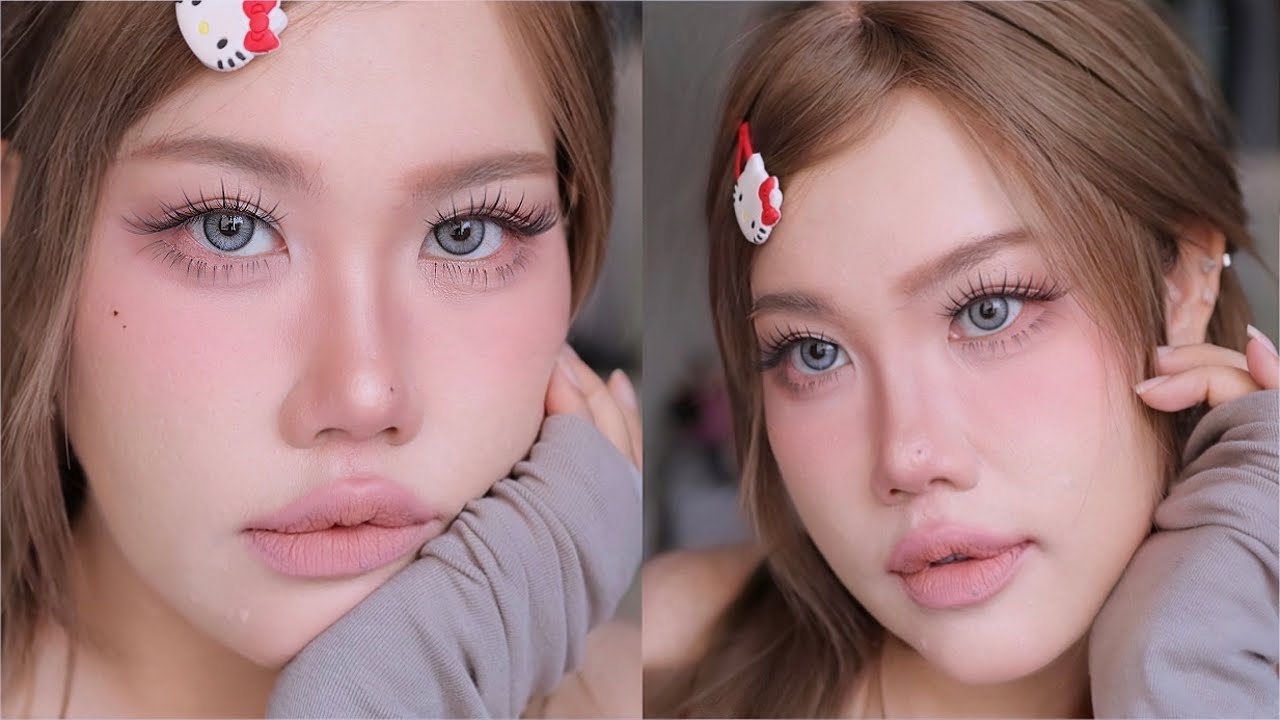 แต่งหน้าเย็นๆ ฟีล Gen Z ( Deep tone makeup) | Baroctar