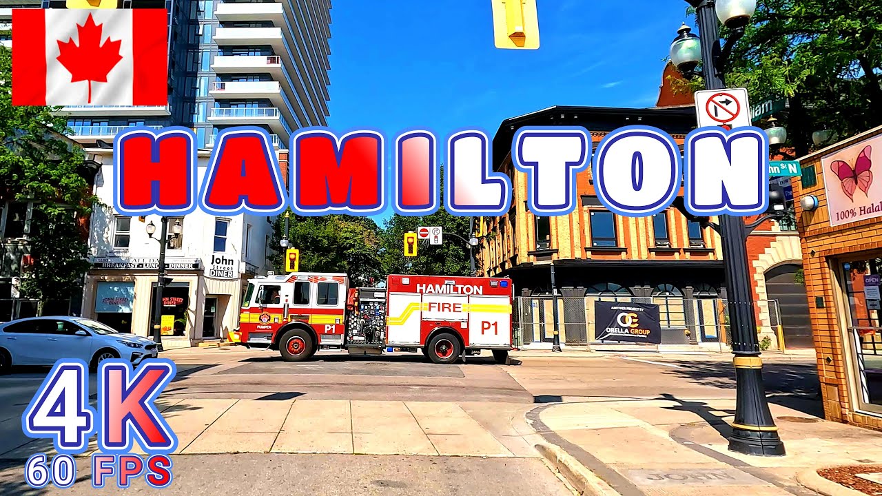 Hamilton Drive Part 2/3 Ontario Canada 4K